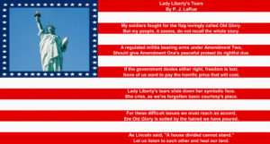 Lady Liberty's Tears by PJ LaRue