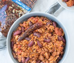 Big Bowl of Vegan Spicy Chili