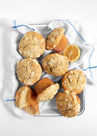 healthy lemon poppy seed muffins from the faux martha