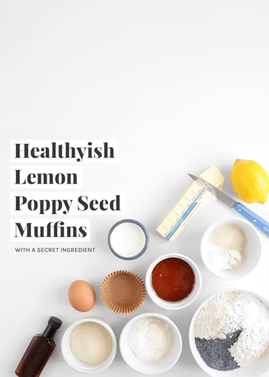 how to make healthyish lemon poppy seed muffins from the faux martha