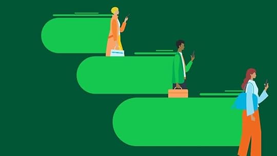 employees working with digital transformation