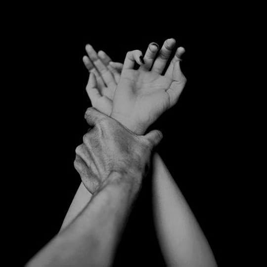 May be a black-and-white image of one or more people