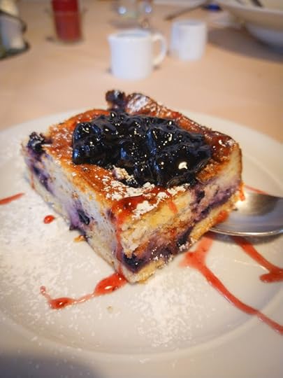An awesome blueberry cake; Poarta Raiului, Romania
