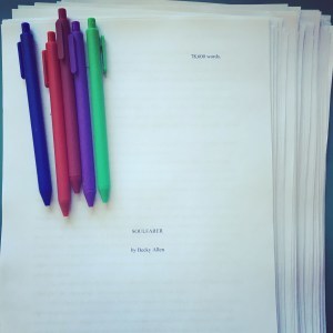 A photo of a printed manuscript labeled 