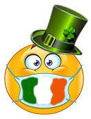 Emoji with hat and mask