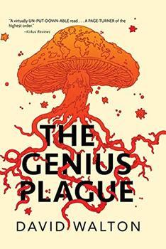 Image of the cover of The Genius Plague, a suspenseful science fiction novel