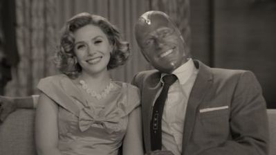 Wanda and Vision, the happy couple