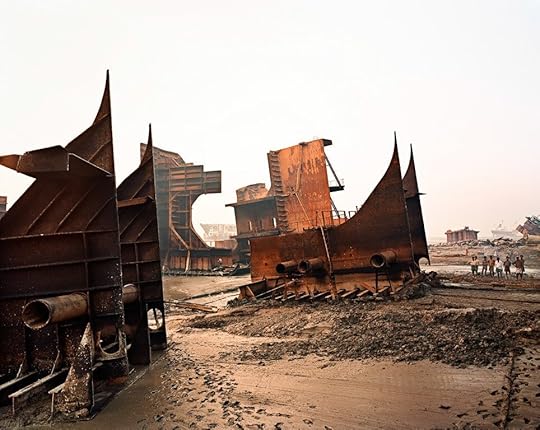 Photograph: Shipbreaking #9A, Chittagong, Bangladesh by Edward Burtynsky