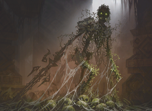 Moss Pit Skeleton by Bryan Sola