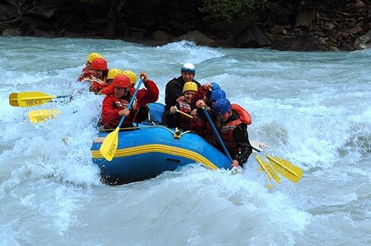 People rafting