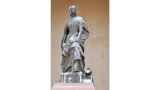 A statue of Christina Gyllenstierna