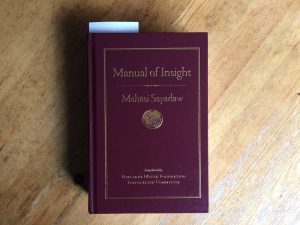 Cover of Manual of Insight by Mahasi Sayadaw