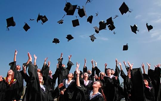 graduated students celebration