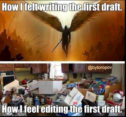small steps, steps, big projects, revisions, writing, Kristen Lamb
