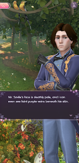 Vincent Savile, one of the love interests in Shadows of London