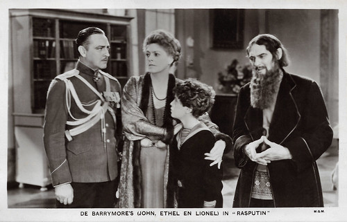 John Barrymore, Ethel Barrymore and Lionel Barrymore in Rasputin and the Empress (1932)