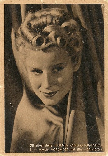 Maria Mercader in Brivido (1941)