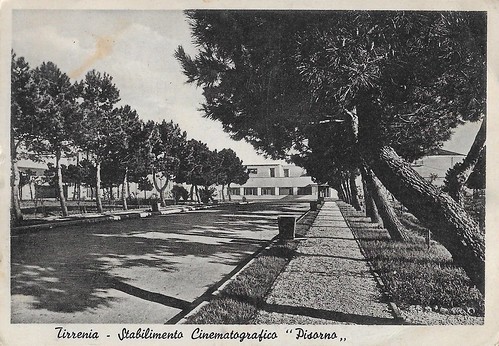 The Pisorno film studios at Tirrenia