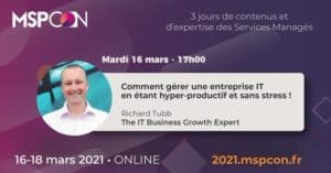 BeMSP MSPCon 2021 Online - How to be a stress free MSP Owner