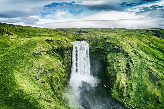 Waterfall in Iceland for vaccinated travelers