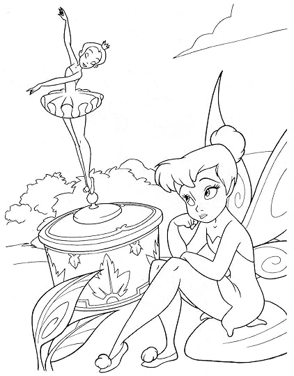 Free Printable Disney Fairies Coloring Pages For Kids