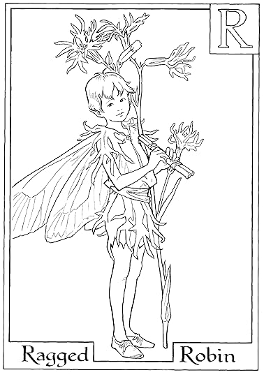Flower Fairies Coloring Pages