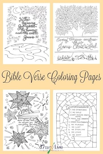 FREE Bible Verse Coloring Pages - Homeschool Giveaways