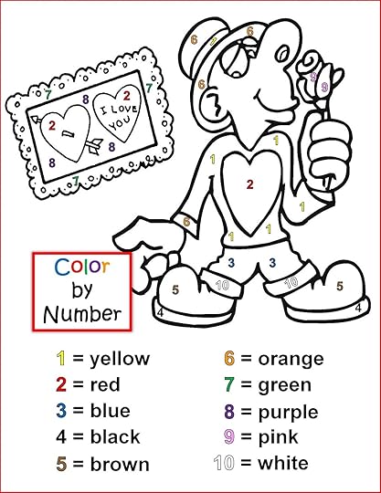 Free Color by Numbers Worksheets | Activity Shelter