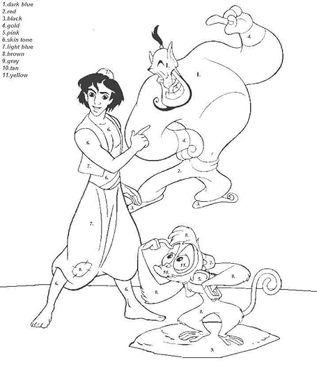 Difficult Color By Number Printables - Coloring Home