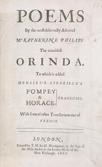 Poems by Mrs Katherine Philips