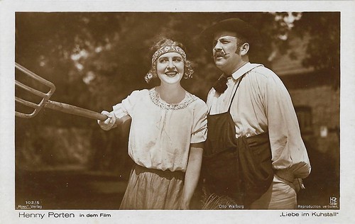 Henny Porten and Otto Wallburg in Liebe im Kuhstall (1928)