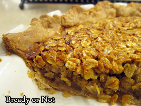 Bready or Not: Honey Oat Pie with a Cinnamon Pie Crust 