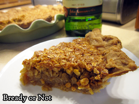 Bready or Not: Honey Oat Pie with a Cinnamon Pie Crust 