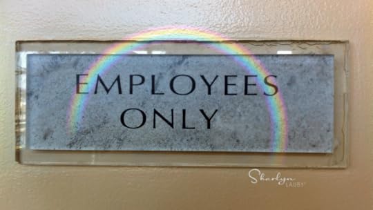 employees only sign for company COVID vaccine program