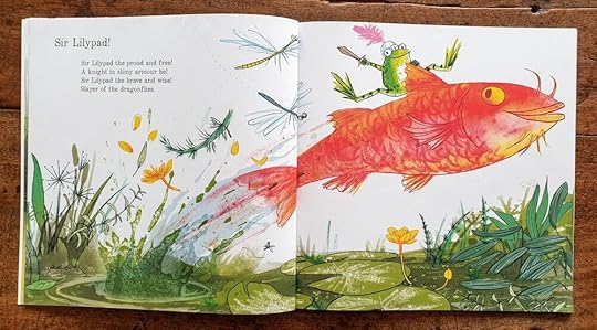 Sir Lilypad by Anna Kemp and Sarah Ogilvie (Simon & Schuster 2015) | Text © 2015 by Anna Kemp | Illustration © 2015 by Sarah Ogilvie