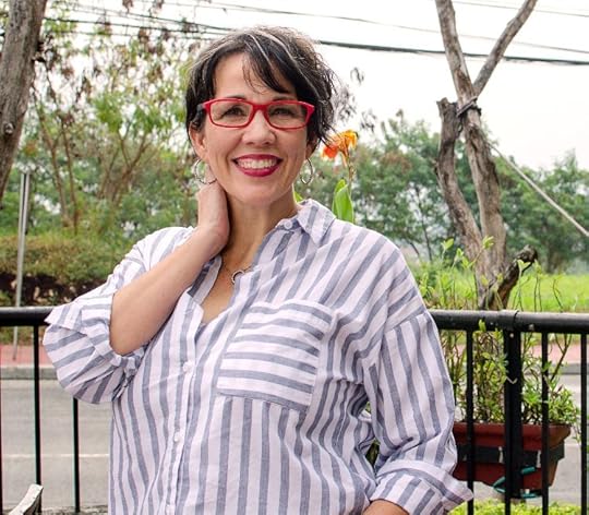 striped button-up shirt