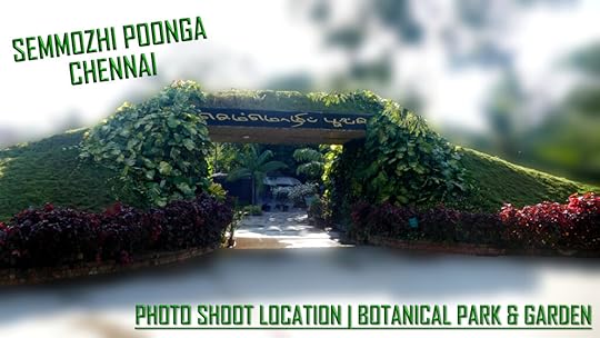 photoshoot places in chennai - semmozhi poonga
