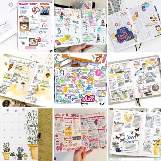 Amy Tangerine planner inspiration. Check out these amazing planner ideas from followers using my 2021 Planner Collaboration with Archer and Olive.