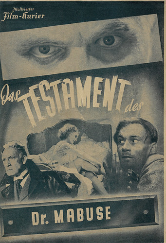 Flyer Das Testament des Dr. Mabuse (1933), 1