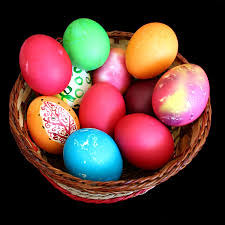 Easter eggs_basket