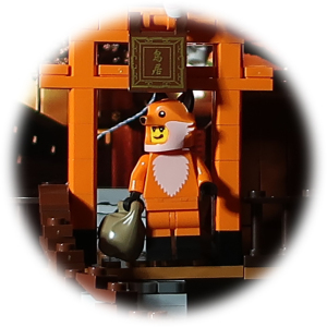 Fox cosplay Lego minifig