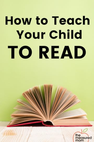 Are you wondering how to teach a child to read at home? This blog post and free guidebook will get you started!