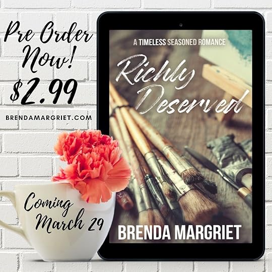 promotional image of Brenda Margriet's book RICHLY DESERVED