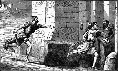 Blood avenger after a manslayer (Wikimedia Commons)Bible Pictures and What They Teach Us by Charles Foster, 1897