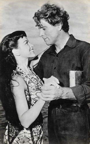 Burt Lancaster and Joan Rice in His Majesty O'Keefe (1954)