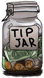 This image has an empty alt attribute; its file name is tipjar.png