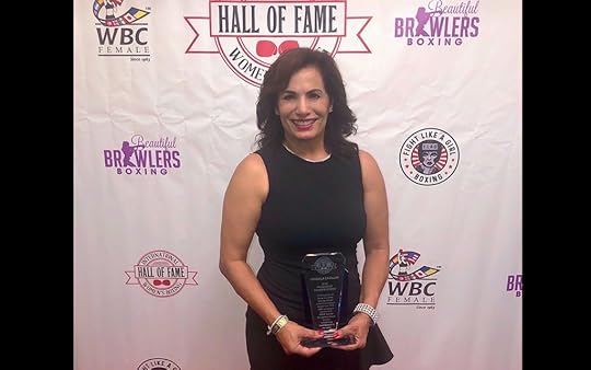 Graciela Casillas with Trophy