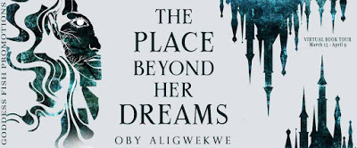 Goddess Fish tour banner for The Place Beyond Her Dreams