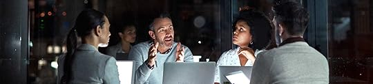 A key account manager explains his account strategy to his team.