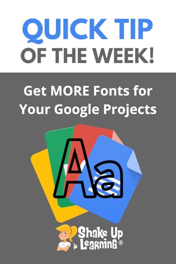 Get MORE Fonts for Your Google Projects! (Docs, Slides, Sheets, Drawings)
